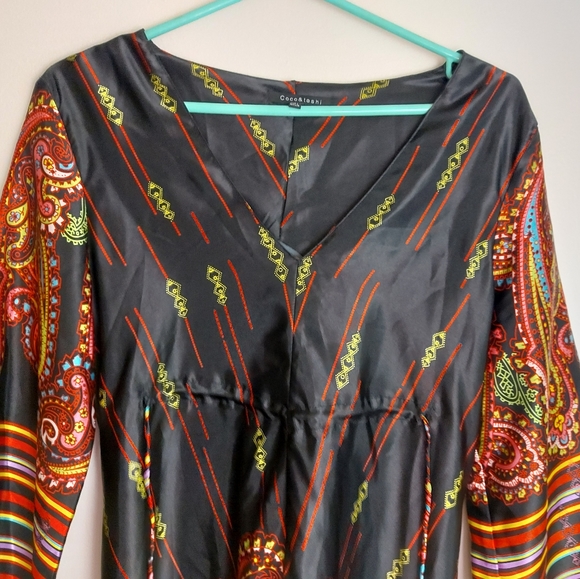 Coco & Tashi Silky Sharkbite Dress - Picture 2 of 10